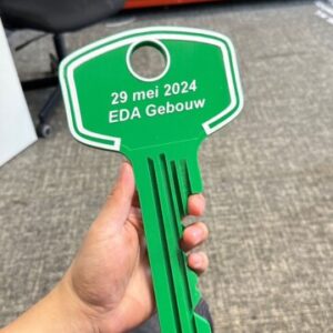 Symbolische sleutel EDA Gebouw – Tridity 3D & Design